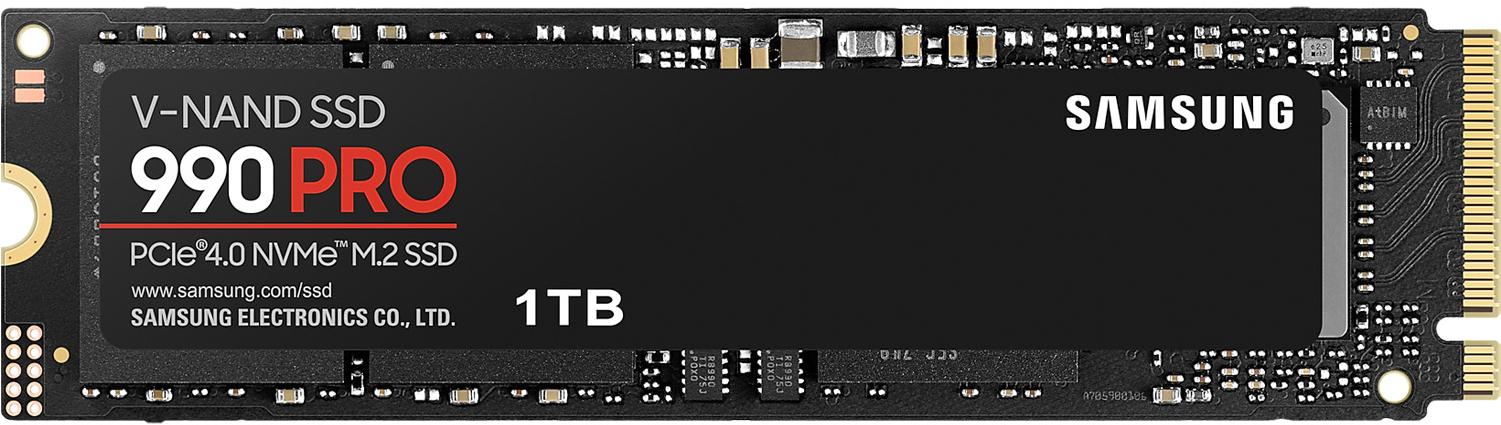 SSD диск Samsung M.2 1.0Tb 990 PRO Series (MZ-V9P1T0BW)