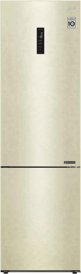 Холодильник LG GA-B509CESL бежевый