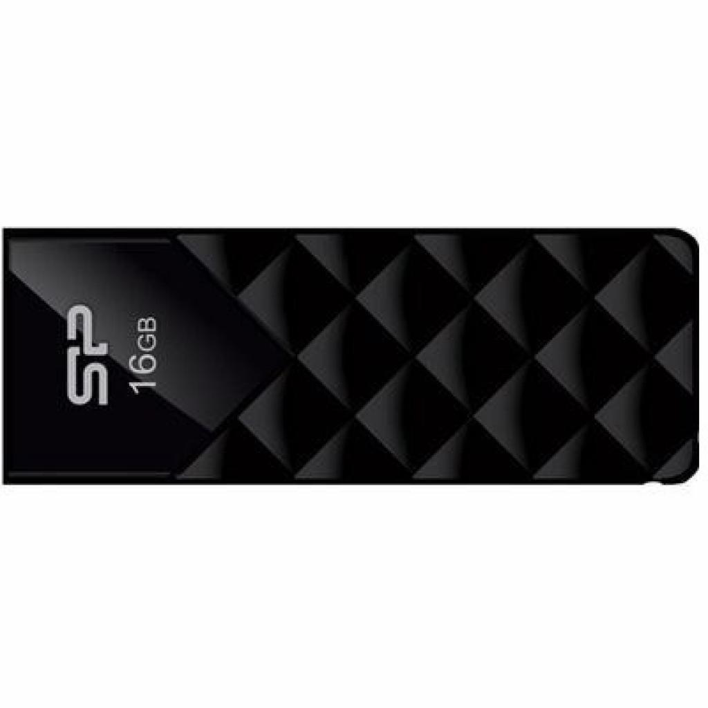 USB Flash-накопитель Silicon-Power Ultima U03 16Gb черный (SP016GBUF2U03V1K)