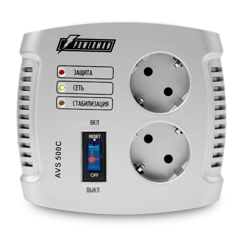 Стабилизатор напряжения PowerMan AVS 500C