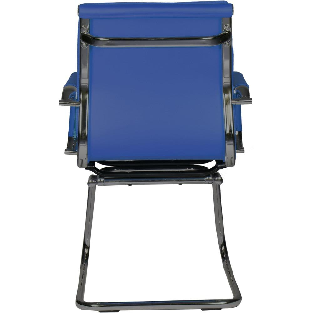 Офисное кресло Бюрократ CH-993-Low-V синий хром (CH-993-LOW-V/BLUE)