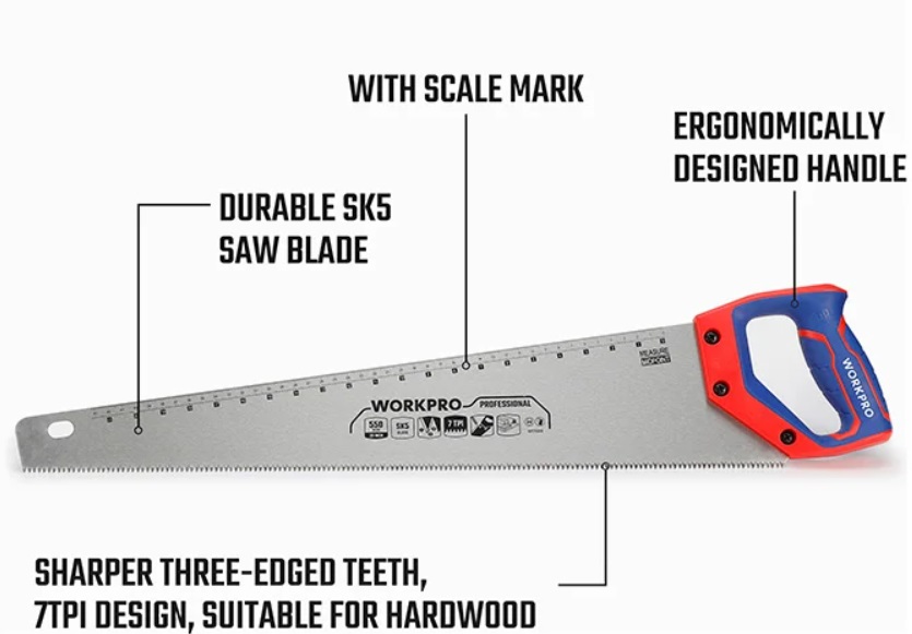 Ножовка WorkPro WP215005