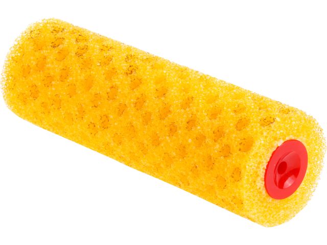 Ролик поролоновый "Горошек" 180мм под ручку 8мм STARTUL PROFI (покраска стен и фасадов, поролон, грубая структура)