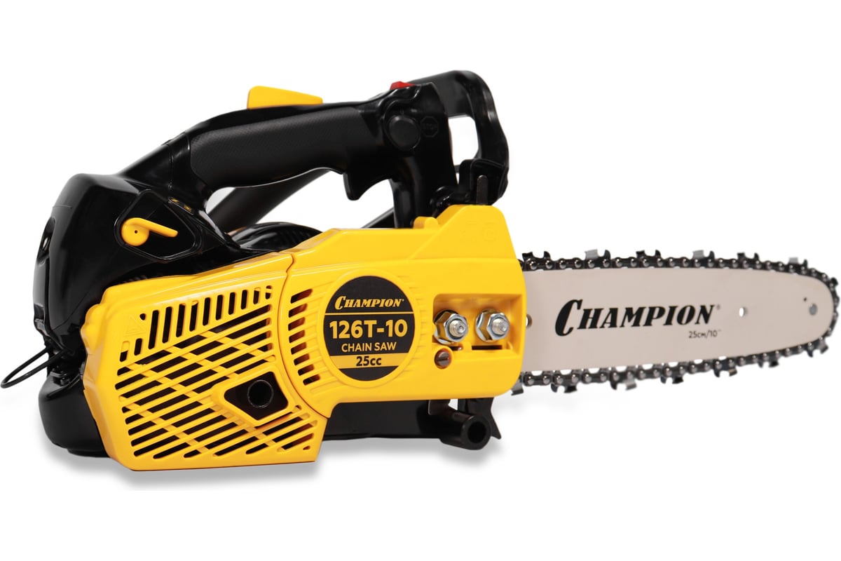 Бензопила цепная Champion 126T-10