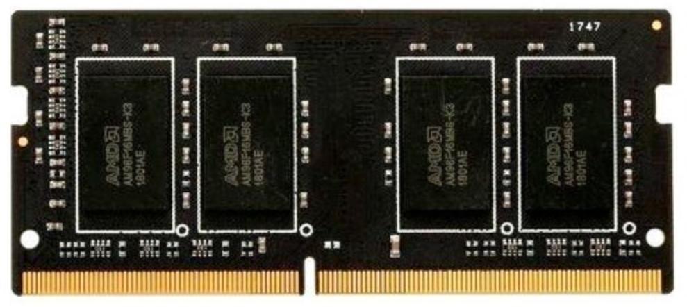 Оперативная память AMD Radeon R7 8GB DDR4 SO-DIMM PC4-17000 (R748G2133S2S-U)