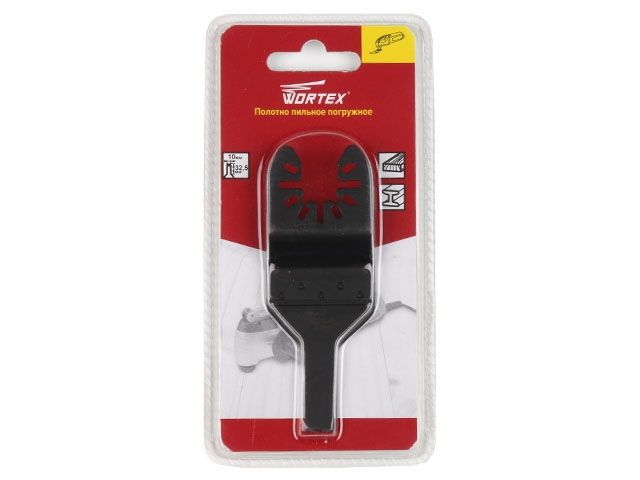 Полотно пильное погружное 10 мм по дереву и металлу WORTEX (Подходит к WORTEX SM 2830 E, SM 3233 QE, CSM 3020 и MOLOT MSM 3125, а также Makita, Sturm,