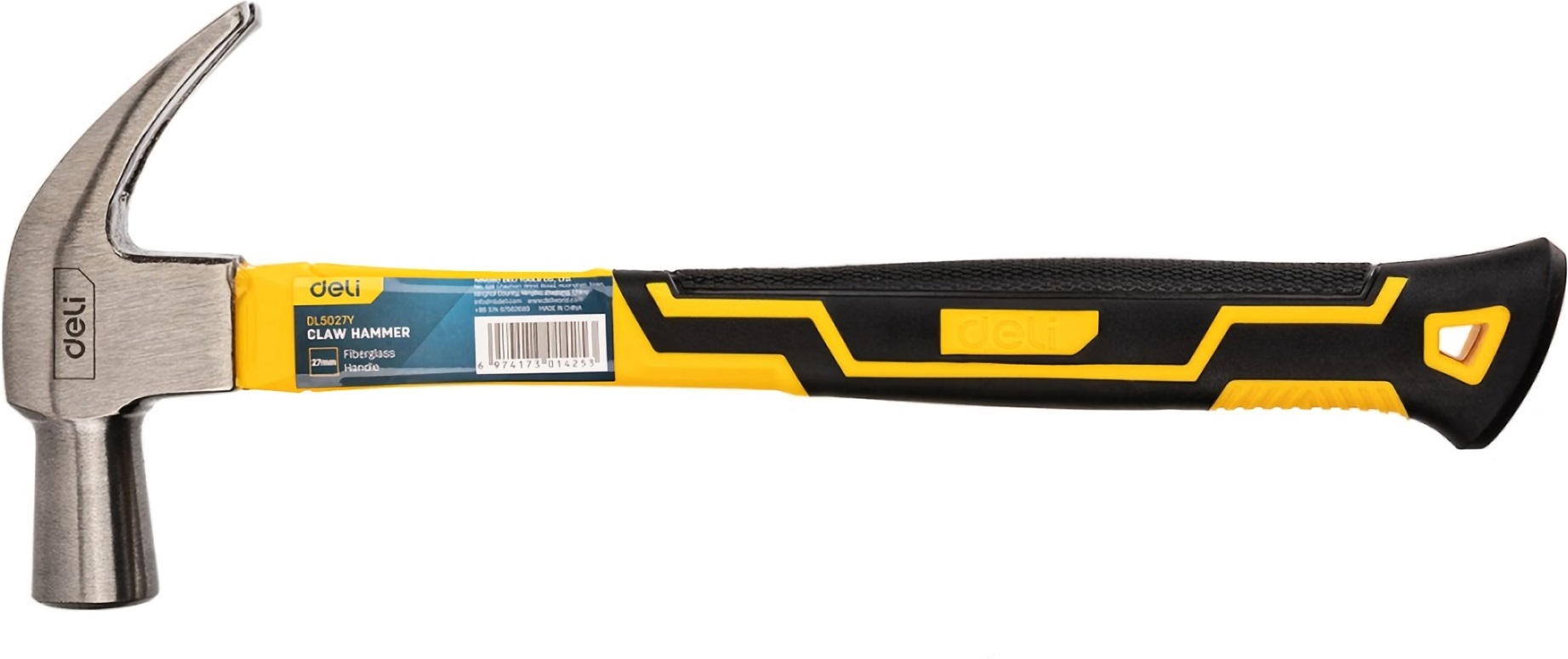 Молоток-гвоздодер Deli DL5027Y