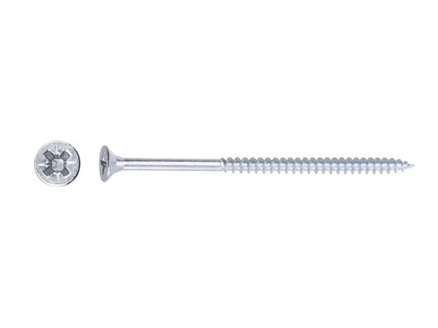 Шуруп универсальный 4.5х70 мм белый цинк (3000 шт в коробе) STARFIX