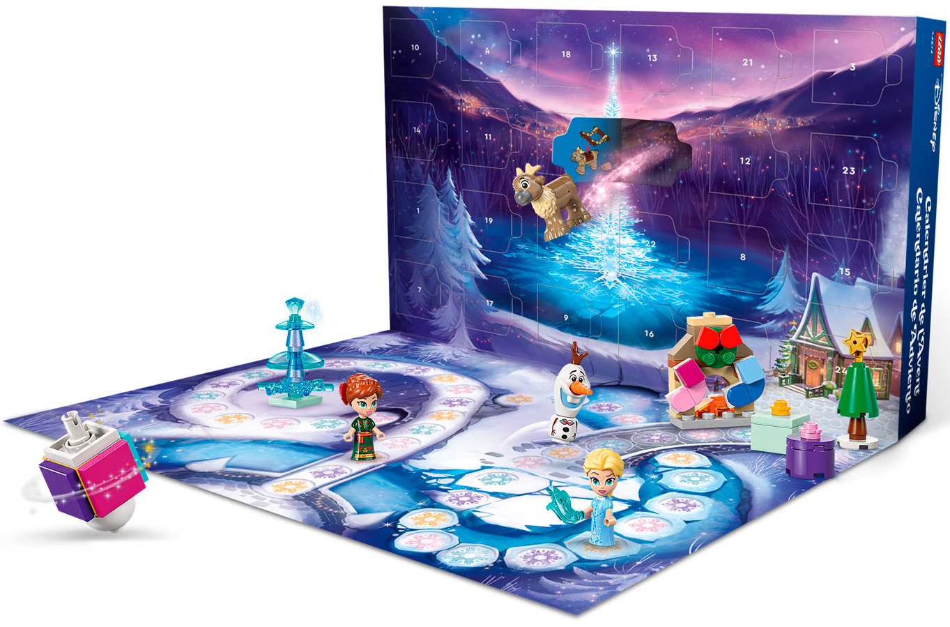 Конструктор Lego Disney Адвент-календарь Холодное сердце 2025 (43273)