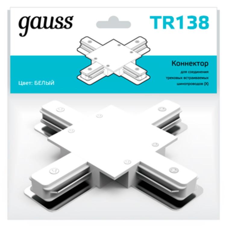 Соединитель Gauss TR138 белый