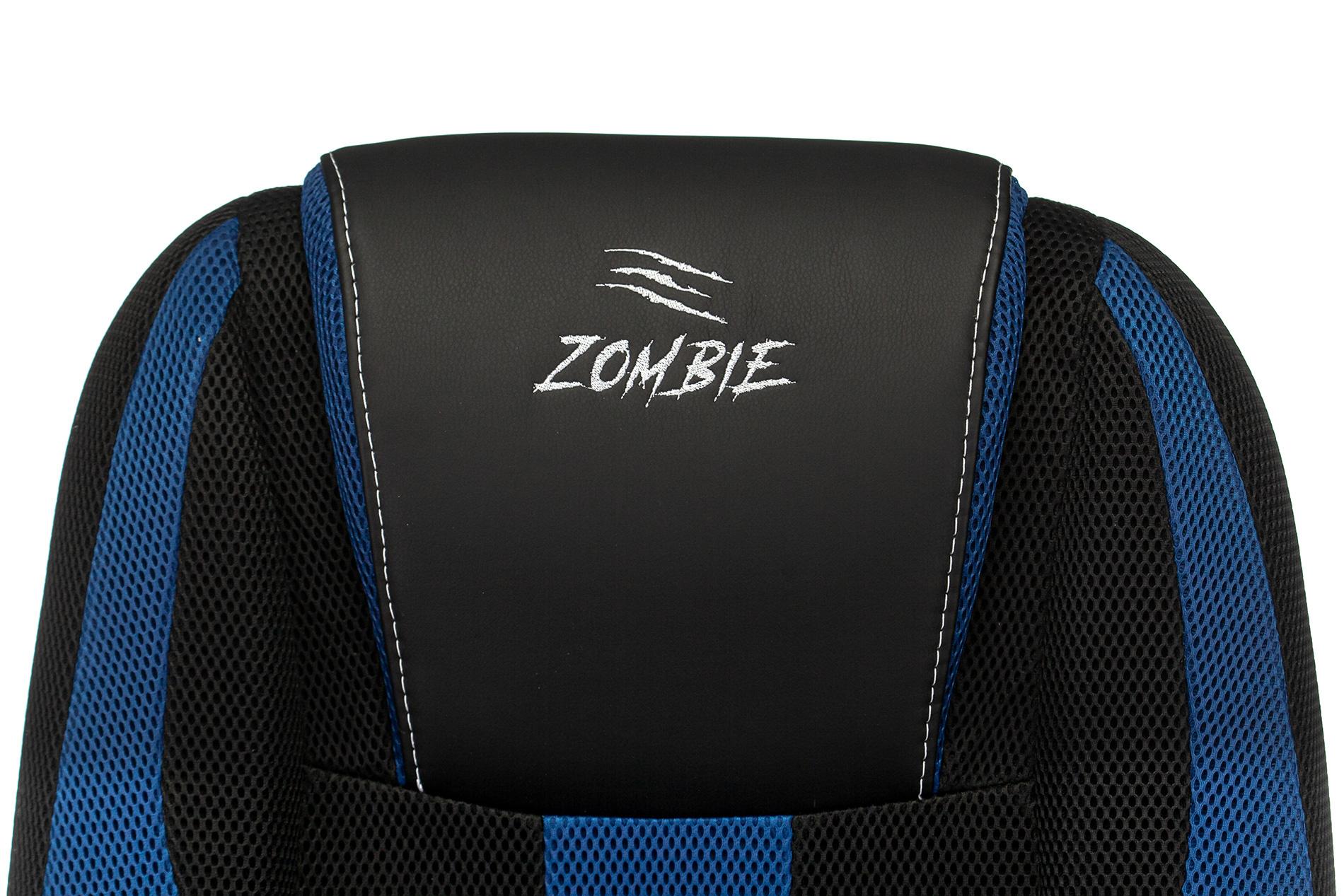 Геймерское кресло Бюрократ Zombie 9 Blue