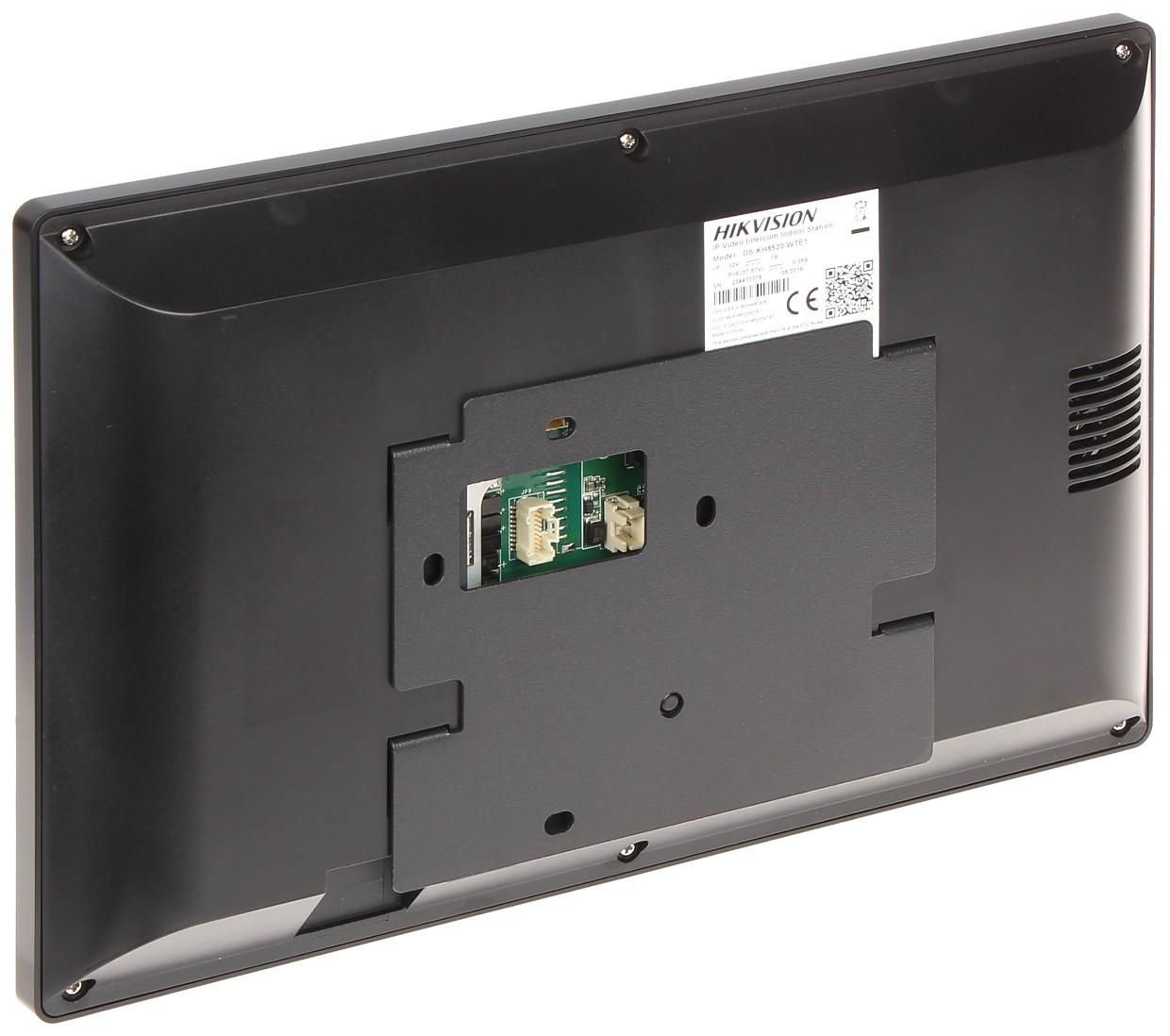 Видеодомофон Hikvision DS-KH8520-WTE1 черный