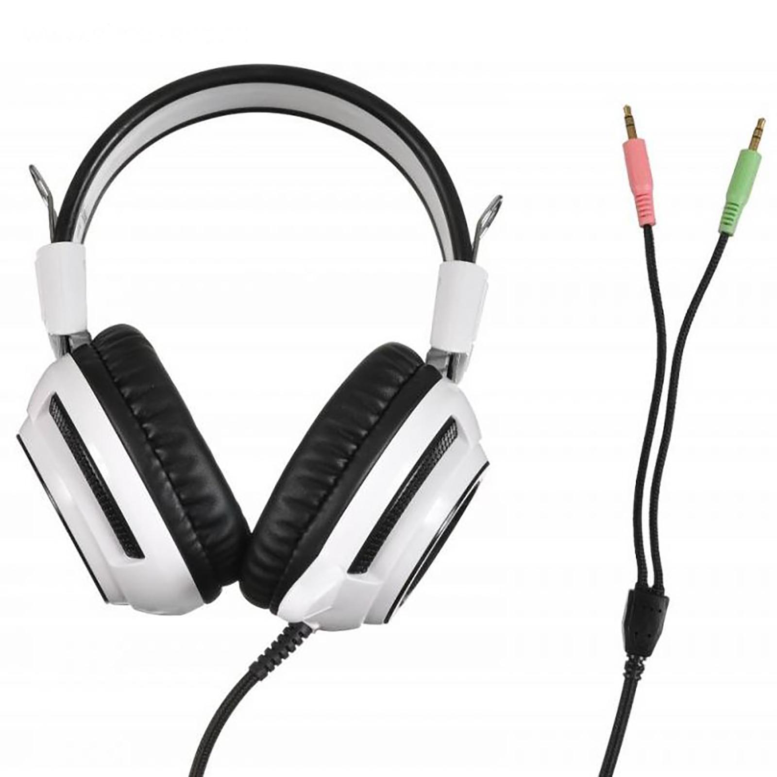 Наушники Oklick HS-G300 Armageddon белый/черный (361558)