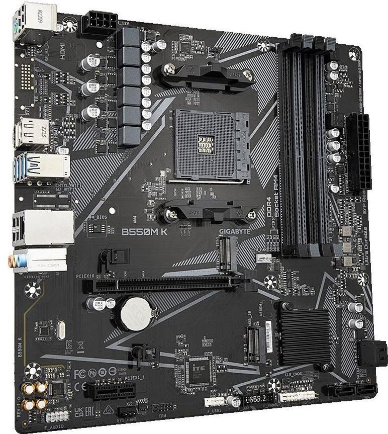 Материнская плата GigaByte B550M K DDR4