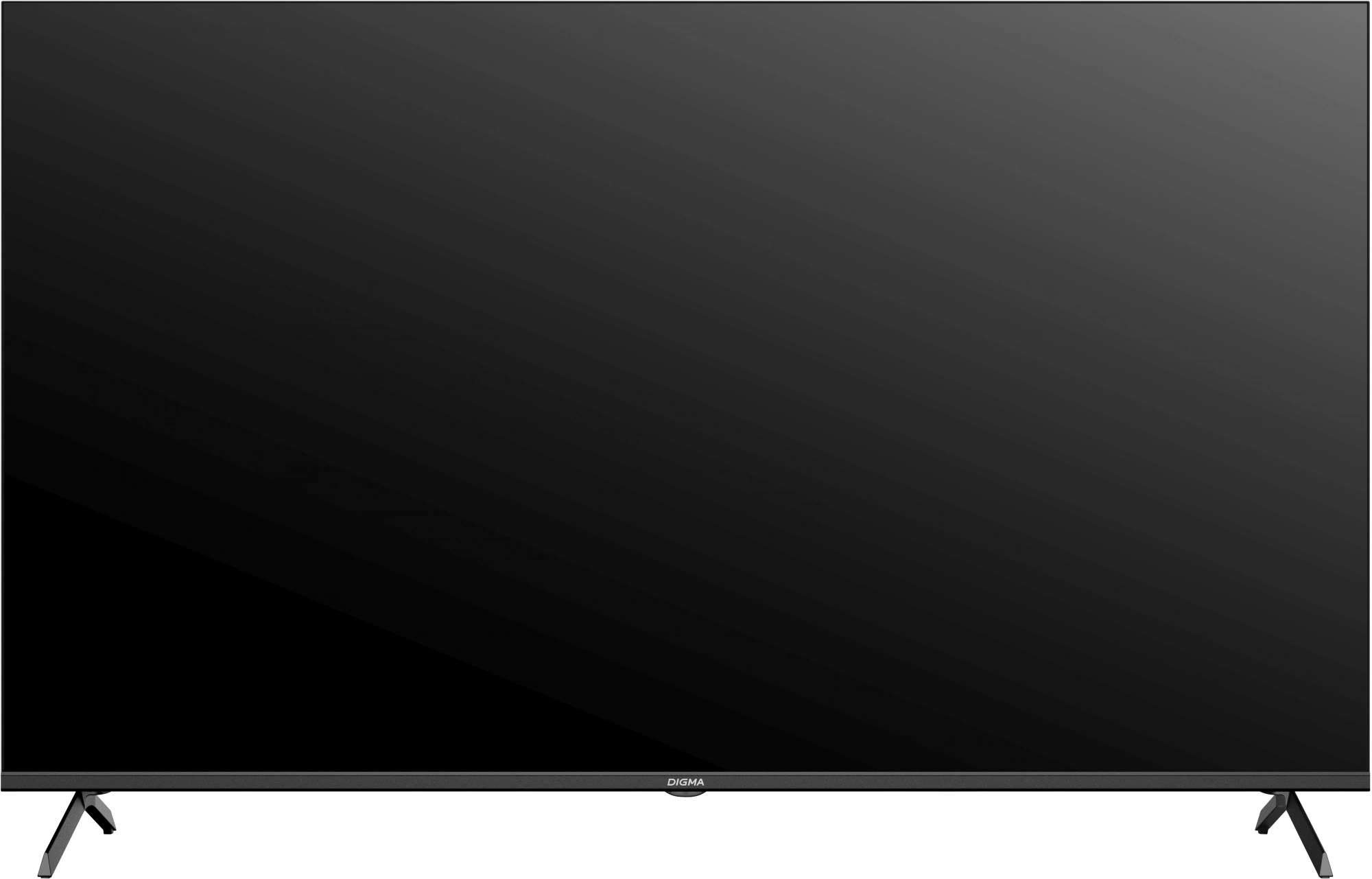 Телевизор Digma DM-LED50UQB31 черный/черный
