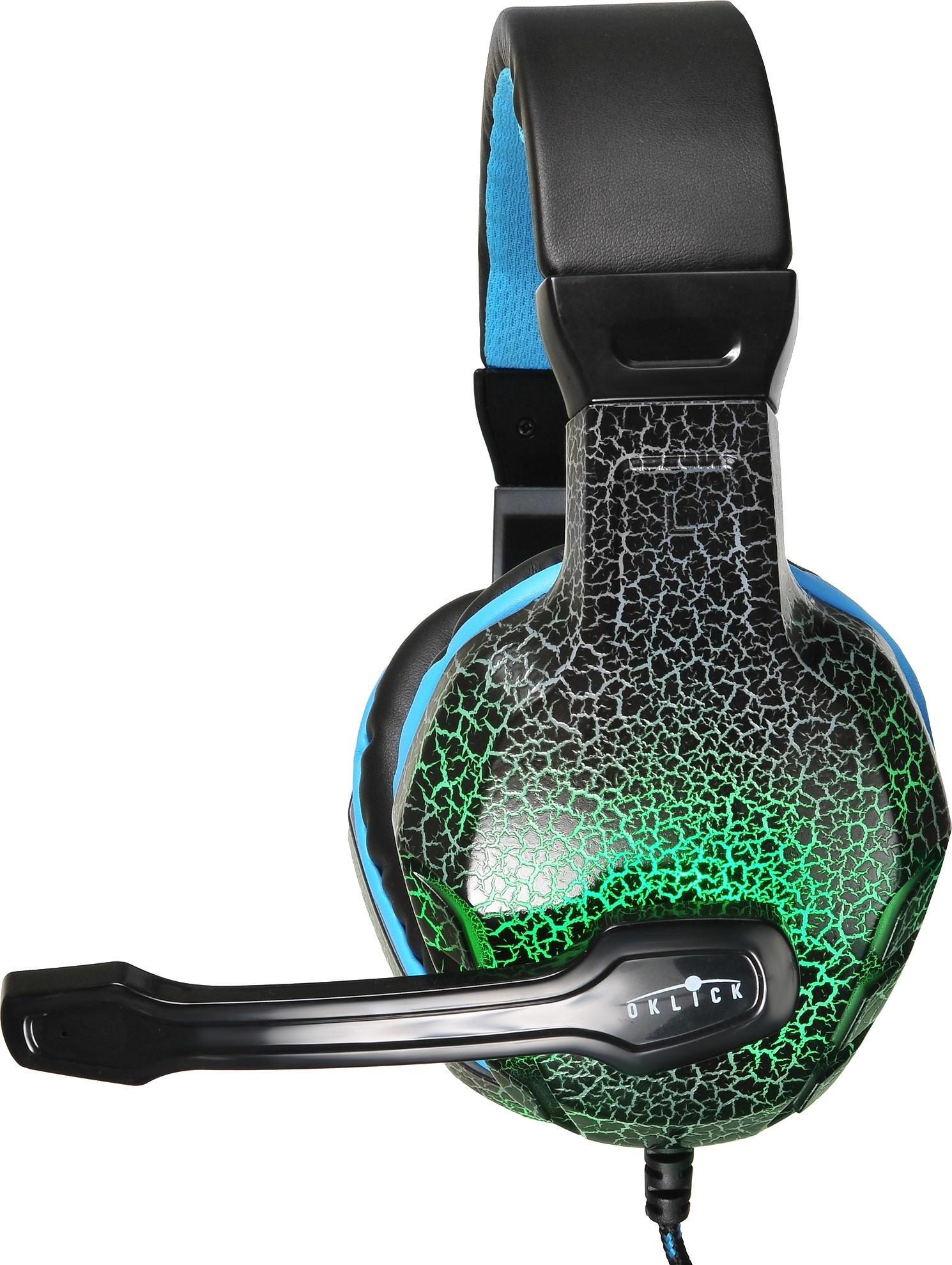 Гарнитура Oklick HS-L400G черный (359480)