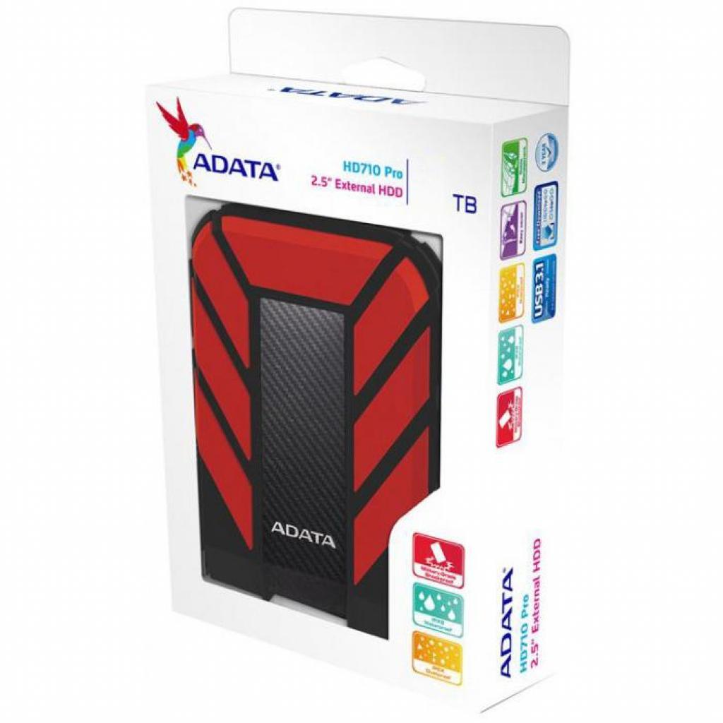Внешний накопитель A-Data HD710 Pro 1TB Red (AHD710P-1TU31-CRD)