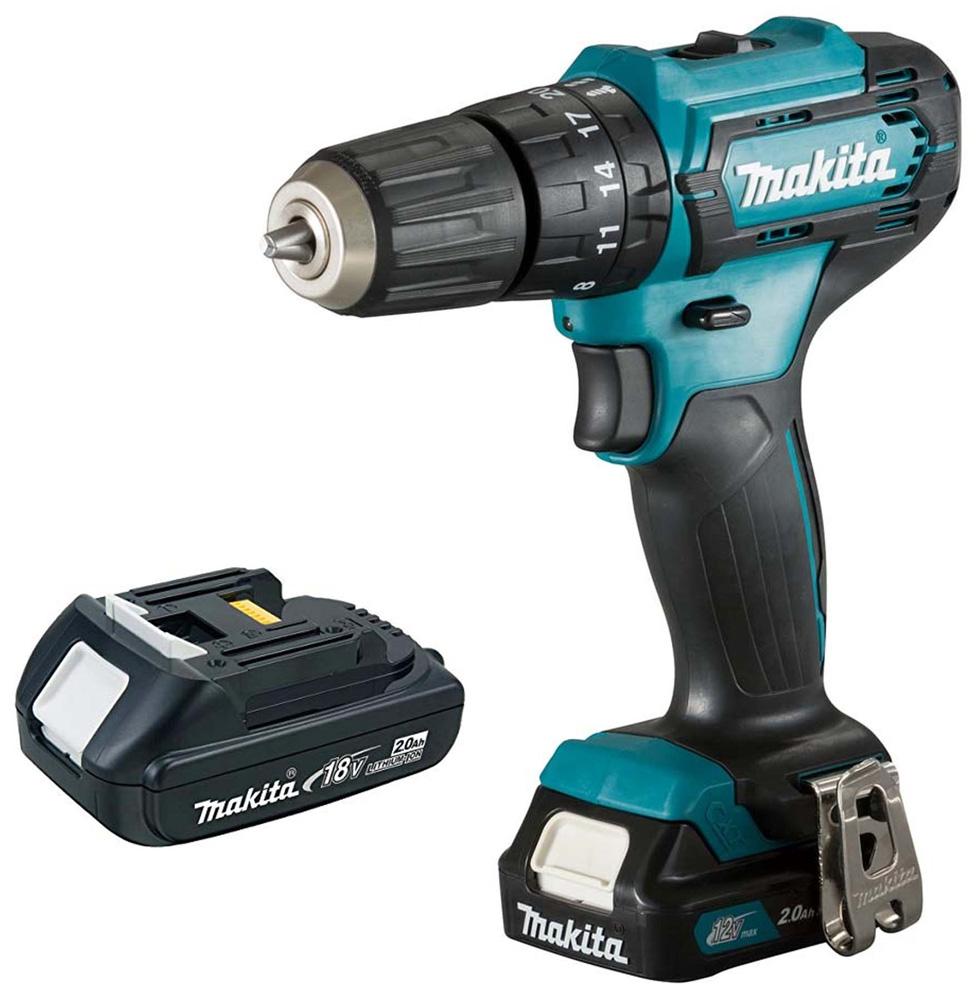 Дрель-шуруповерт Makita HP333DWAE с 2-мя АКБ, кейс