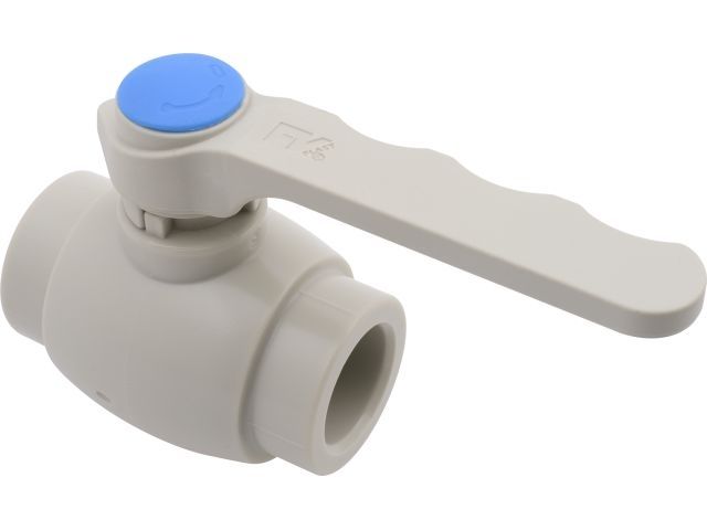 Кран шар. ПП 25 сер. FV Plast (Под заказ кратно коробкам)