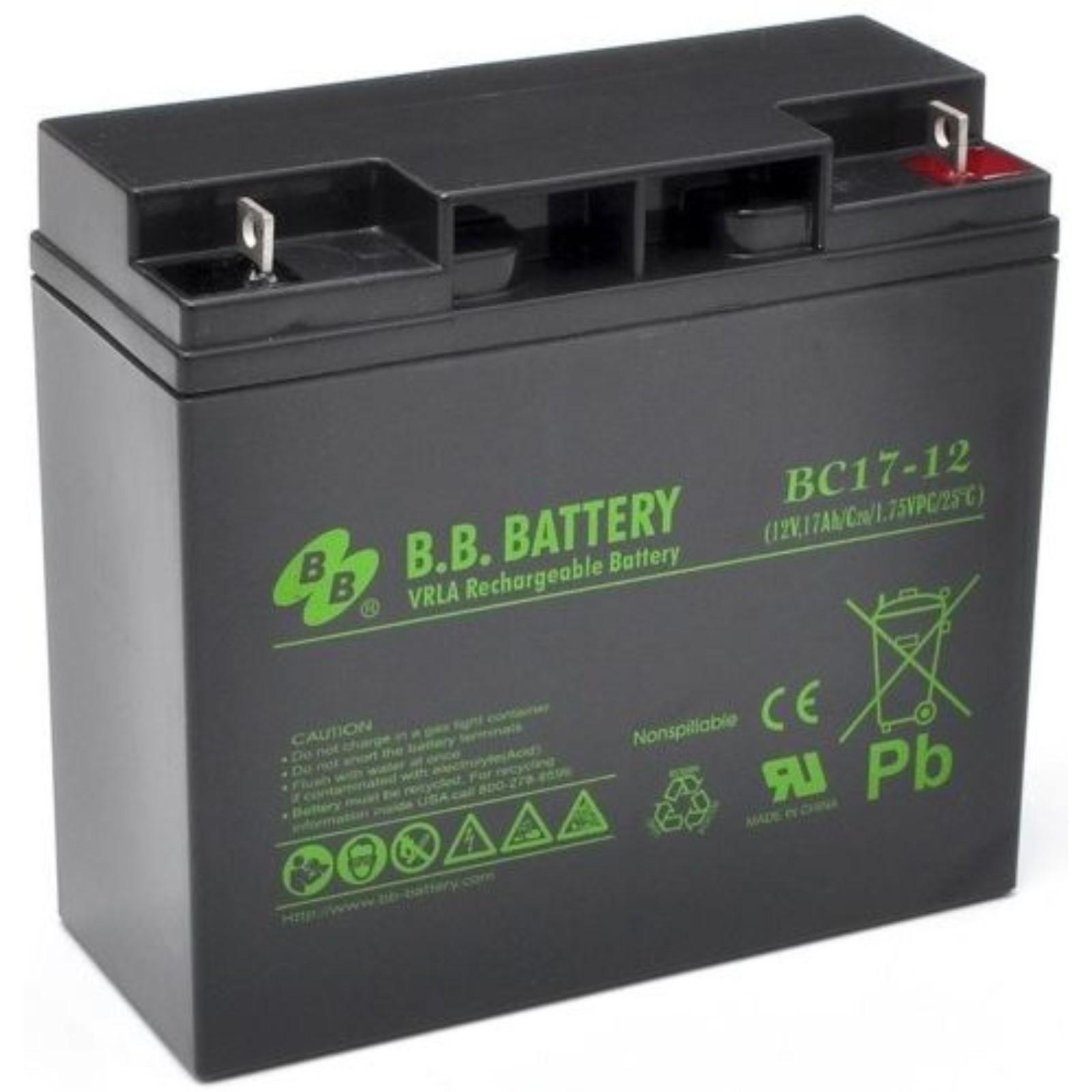 Аккумулятор для ИБП B.B. Battery 12В 17Ач (BC 17-12)