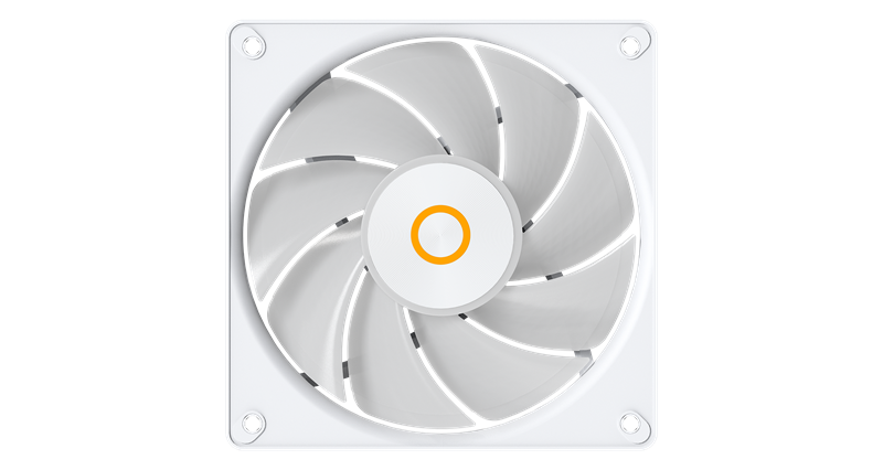 Вентилятор для корпуса Ocypus Gamma F12 Elite WH ARGB White (Gamma-F12-WH1AM00E-GL)