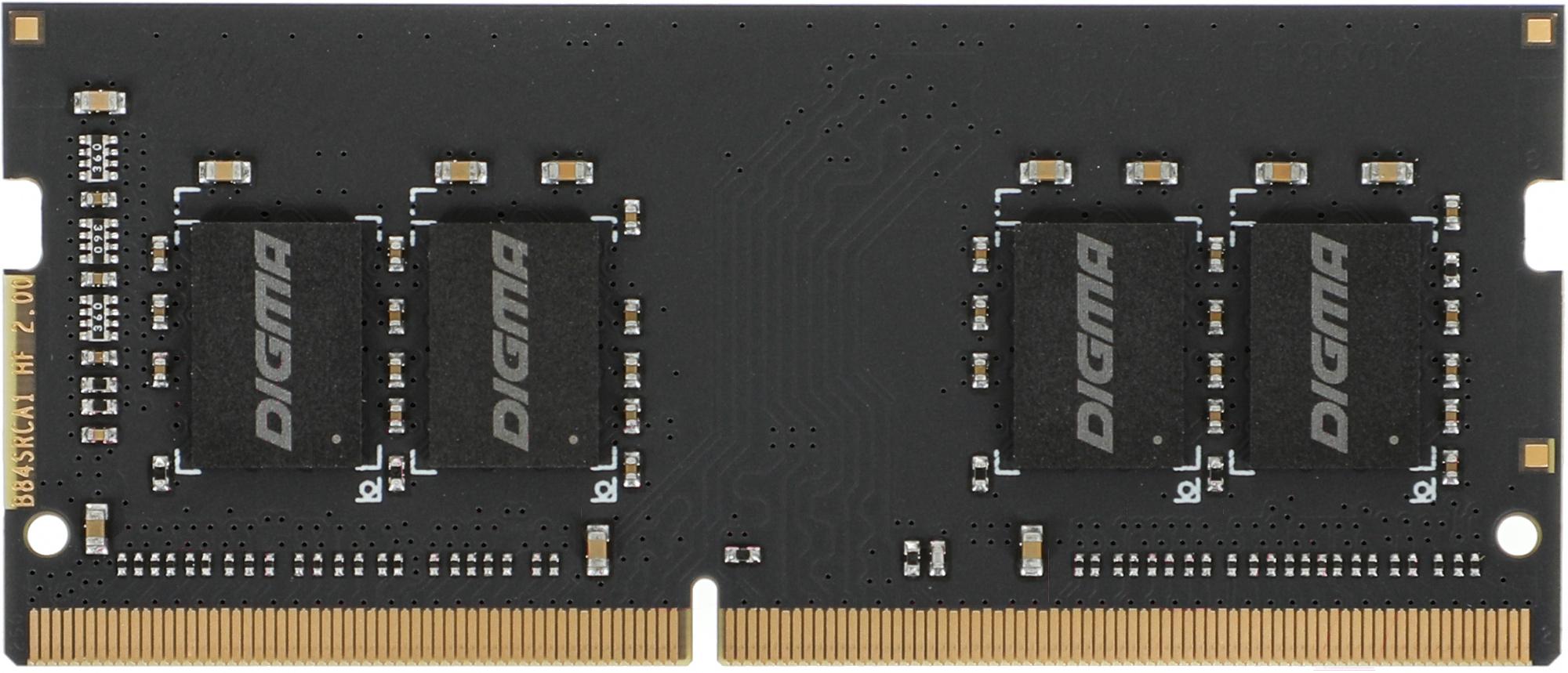 Оперативная память Digma DDR4 4Gb 2666MHz (DGMAS42666004S)