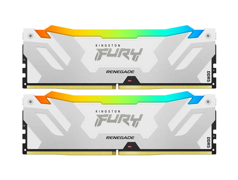 Оперативная память Kingston Fury Renegade RGB White XMP 32Gb DDR5 (KF576C38RWAK2-32)