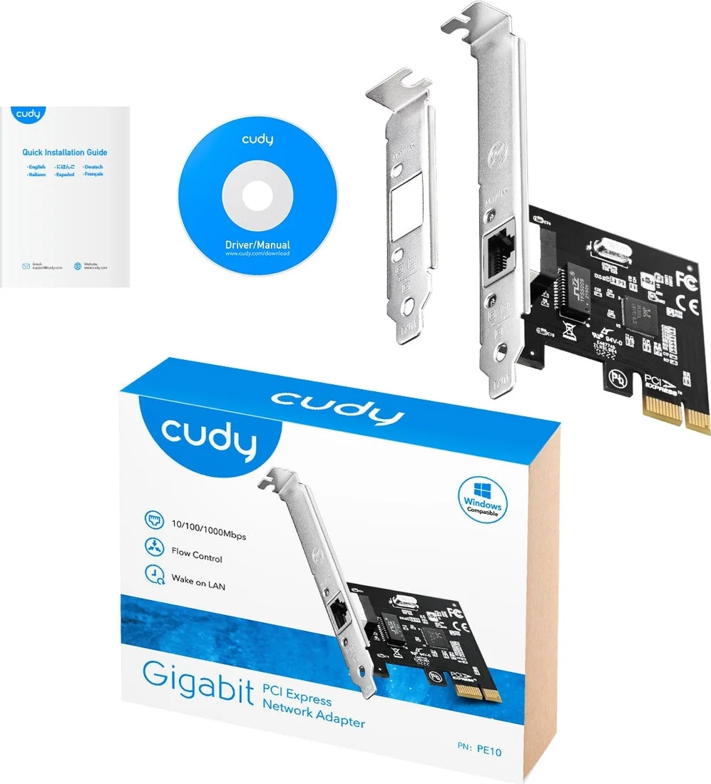 Сетевая карта Cudy PE10