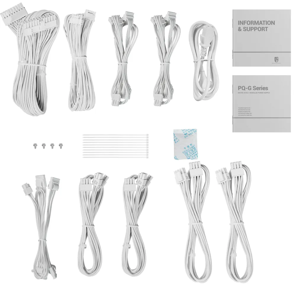 Блок питания DeepCool PQ1200G WH ATX 1200W (R-PQC00G-FD0W-WGEU-V1)