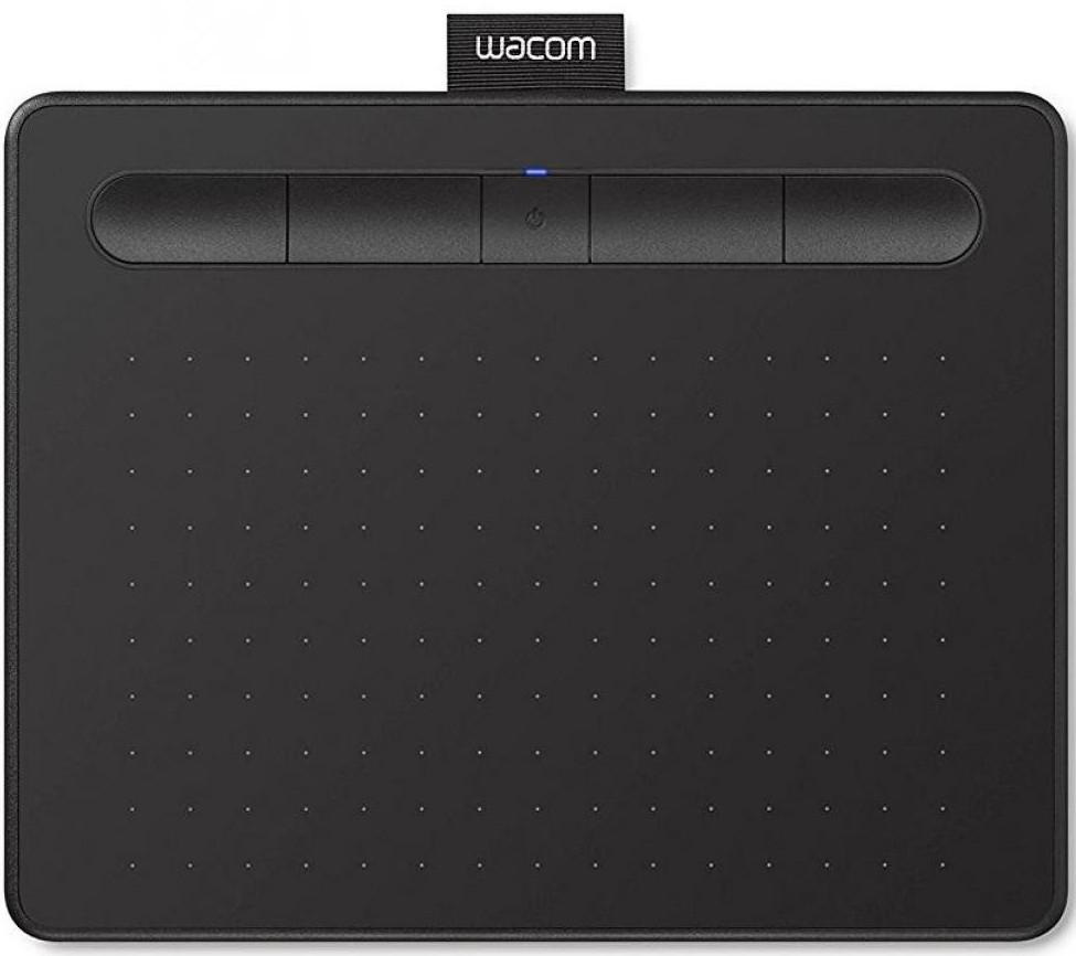 Графический планшет Wacom Intuos S Bluetooth черный (CTL-4100WLK-N)
