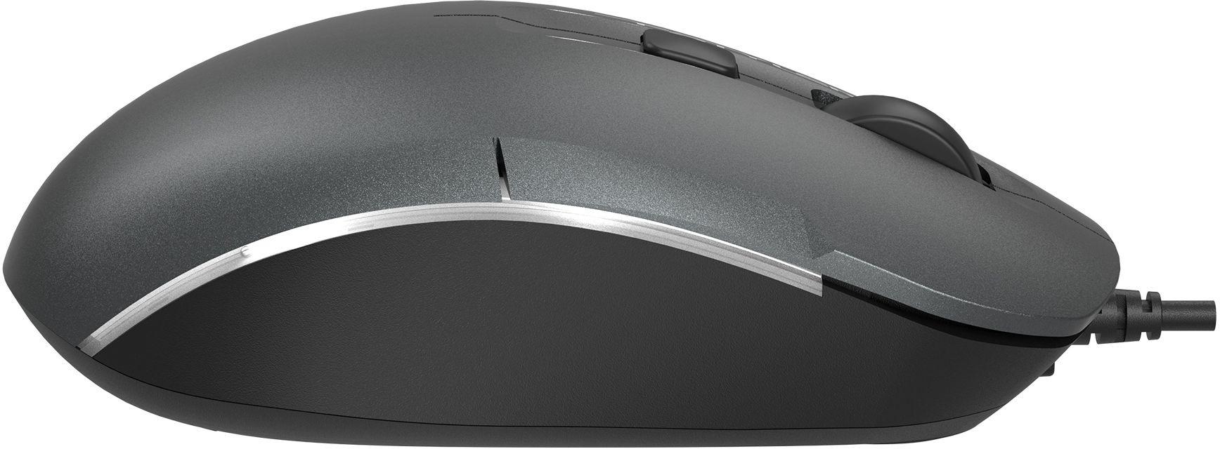 Мышь A4Tech Fstyler FM26 серый/черный/Smoky Grey