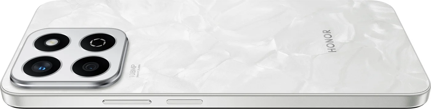 Смартфон Honor X7c 5G 8GB/256GB ALT-NX1 Moonlight White (5109BKBD)