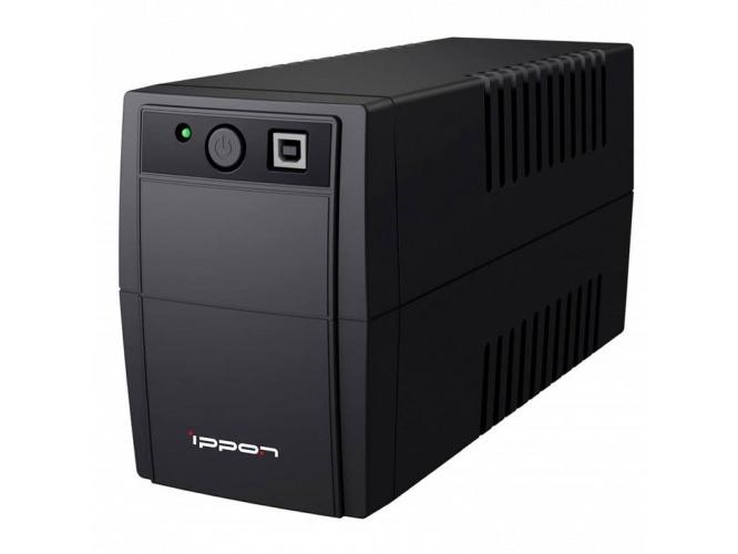 Источник бесперебойного питания Ippon Back Basic 650S Euro черный (1373874)