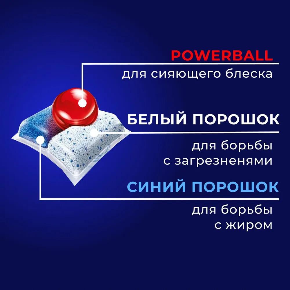Таблетки для посудомоечных машин Finish Powerball Quantum All in 1 60шт