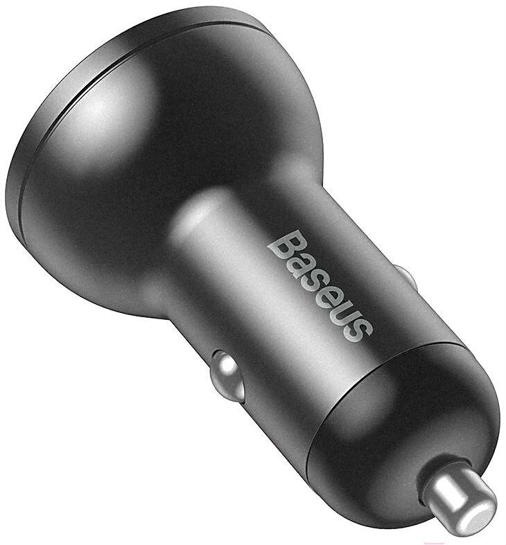 Автомобильное зарядное Baseus Digital Display Gray (CCBX-0G)