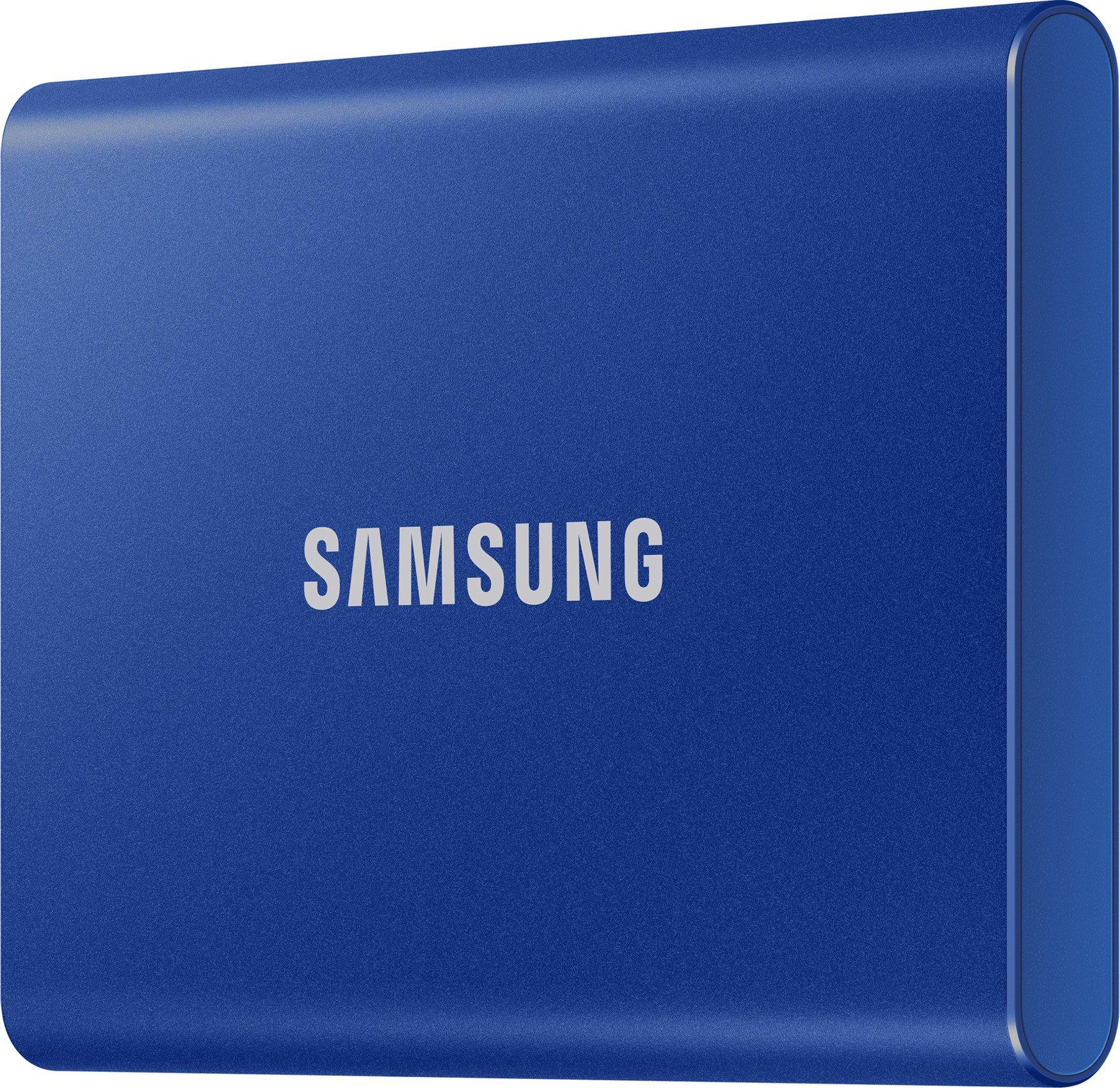 Внешний накопитель Samsung T7 Touch 1TB синий (MU-PC1T0H/WW)
