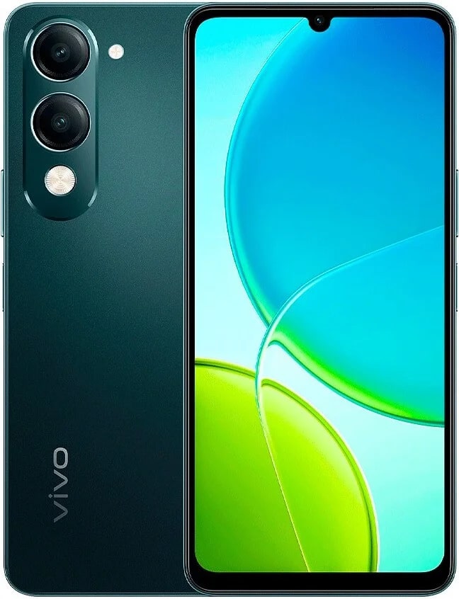 Смартфон Vivo Y04s 6GB/256GB малахитовый черный (V2531)