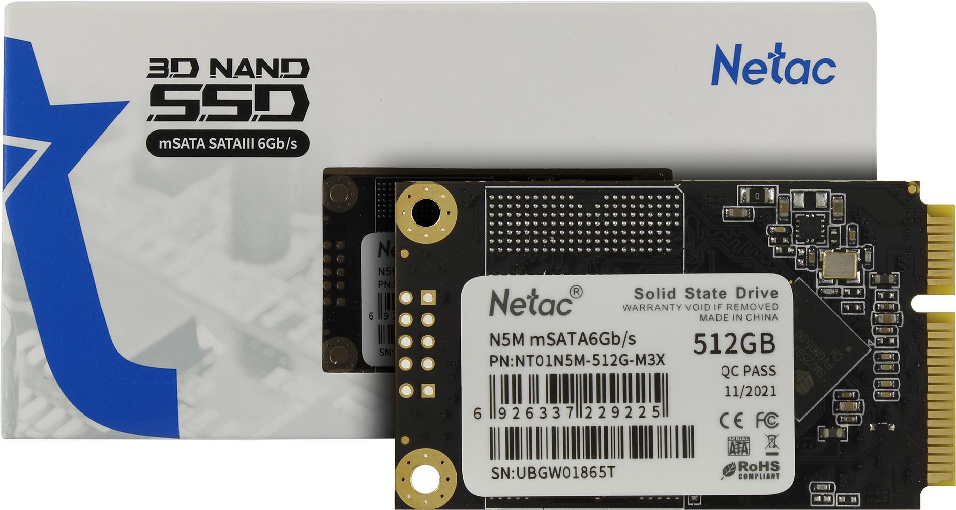 SSD диск Netac N5M 512GB (NT01N5M-512G-M3X)