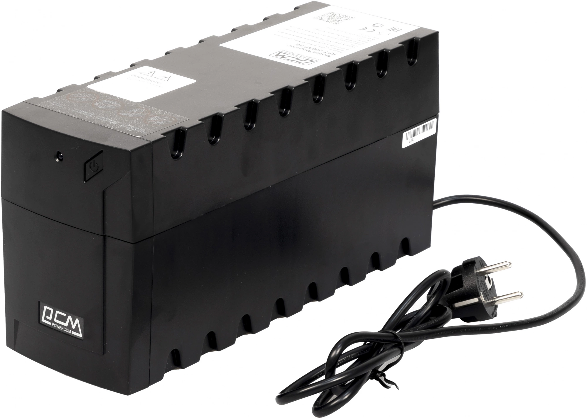 Источник бесперебойного питания Powercom Raptor RPT-600AP SE черный