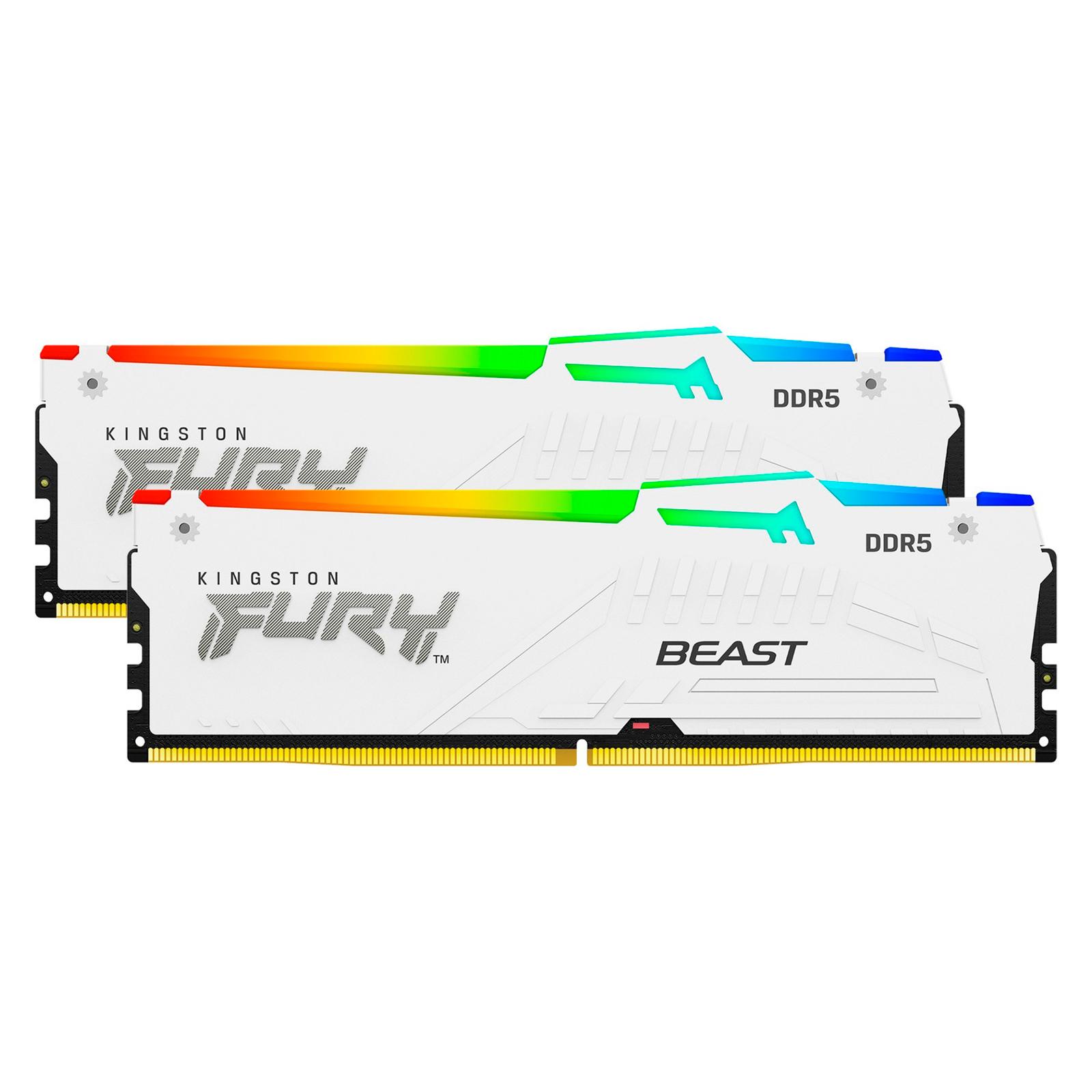 Оперативная память Kingston Fury Beast RGB RTL Gaming 2x16GB DDR5 (KF556C36BWEAK2-32)