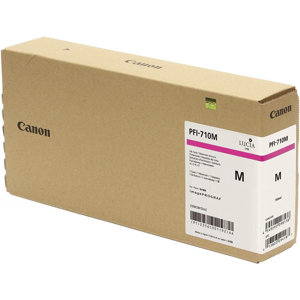 Картридж Canon PFI-710 M 70 пурпурный