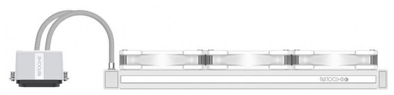 Кулер для процессора ID-Cooling DashFlow 360 Basic Triple Fan White RET