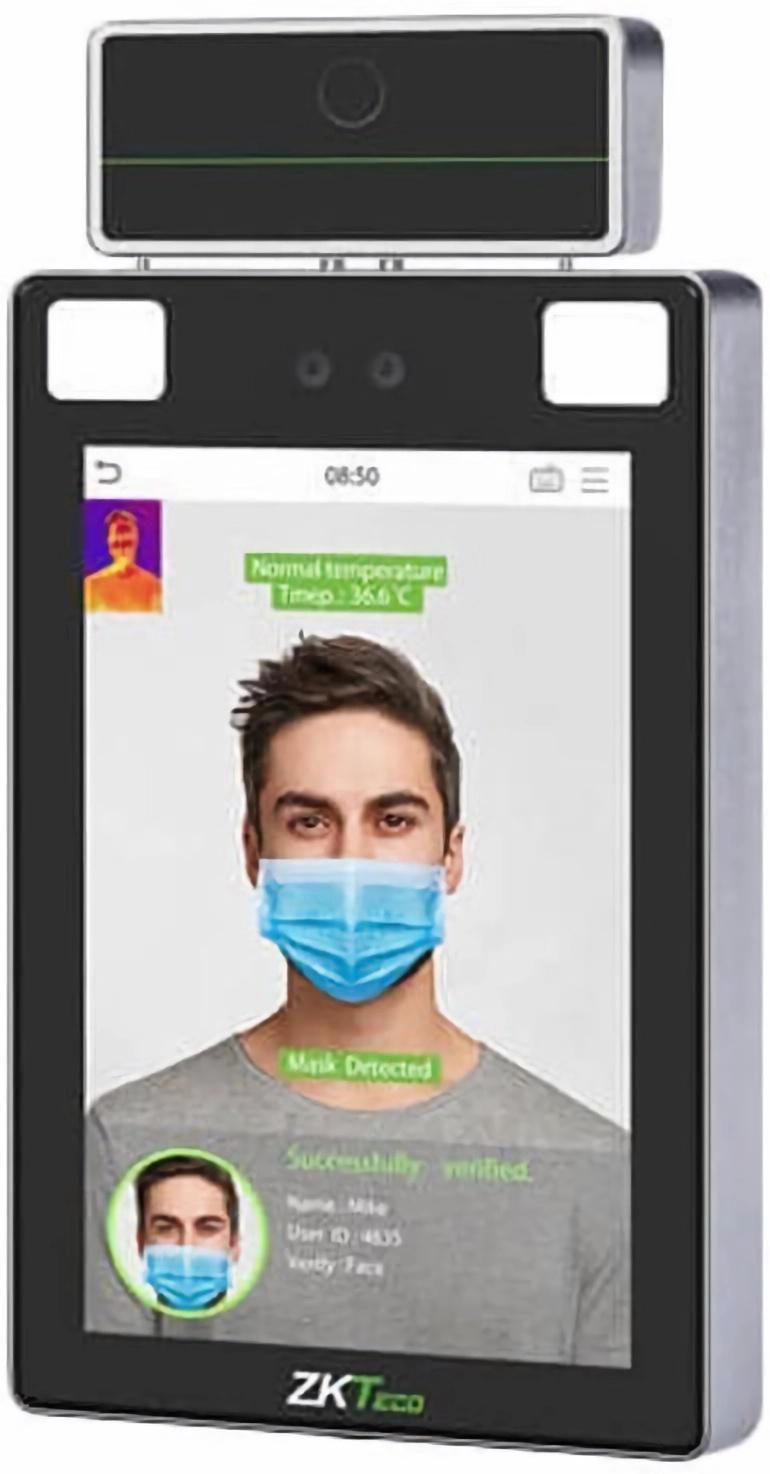 Терминал распознавания лиц ZKTeco ProFace X[CH]