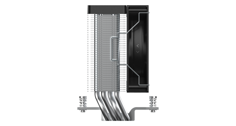 Кулер для процессора Ocypus Gamma A40 BK ARGB Digital Black (Gamma-A40-BK1NAWD00X-GL)