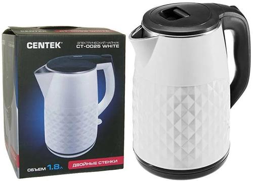 Электрочайник Centek CT-0025 белый