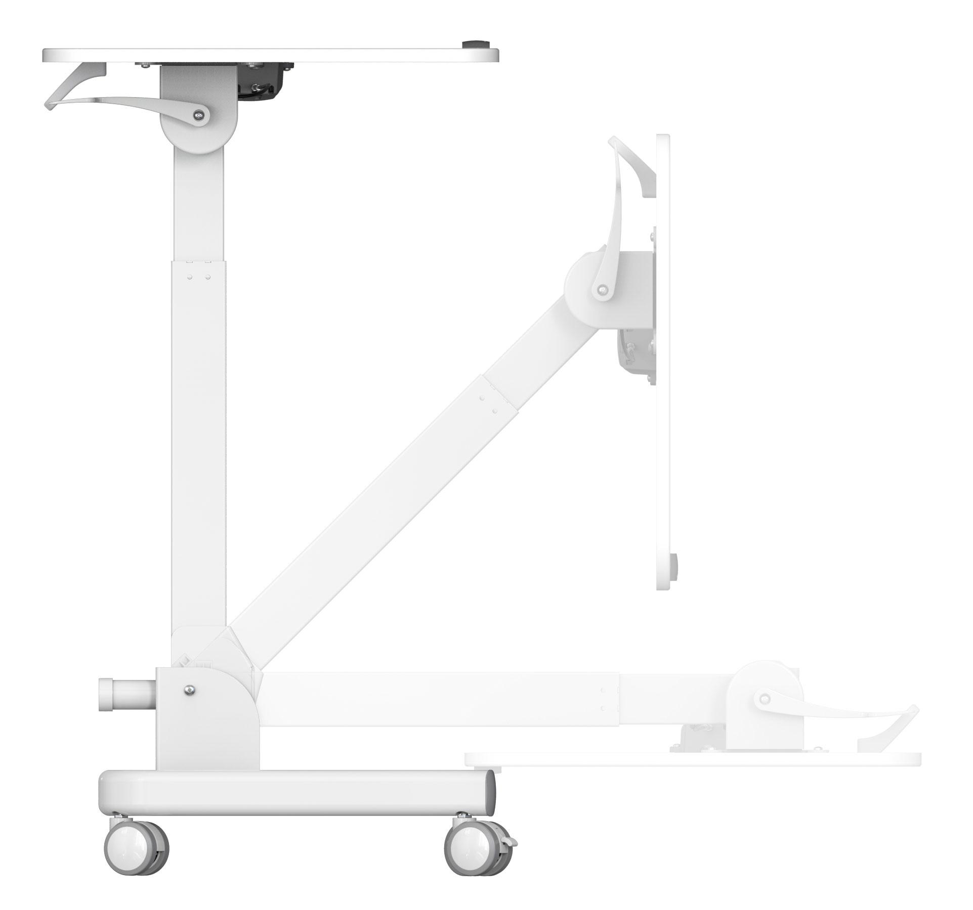 Стол для ноутбука Cactus VM-FDS109 белый (CS-FDS109WWT)