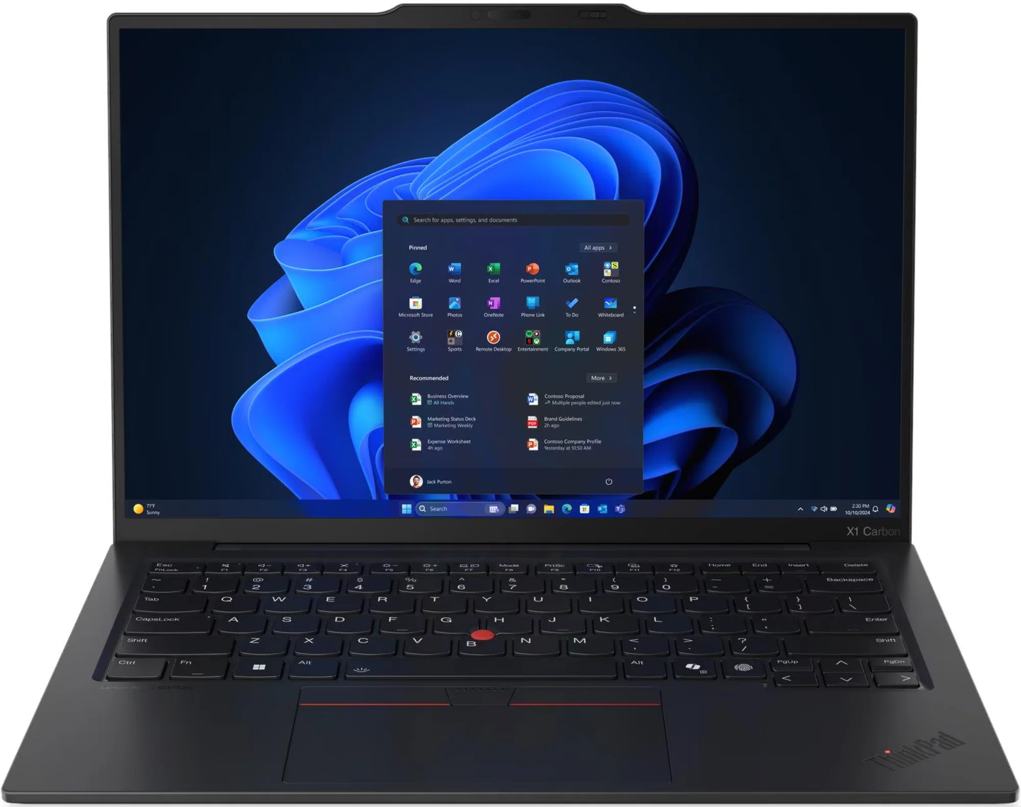Ноутбук Lenovo ThinkPad X1 Carbon Gen 13 Black (21NS0014US)
