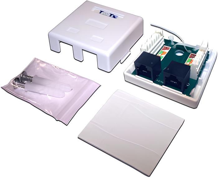 Розетка TWT TWT-SM2-4512-WH белый