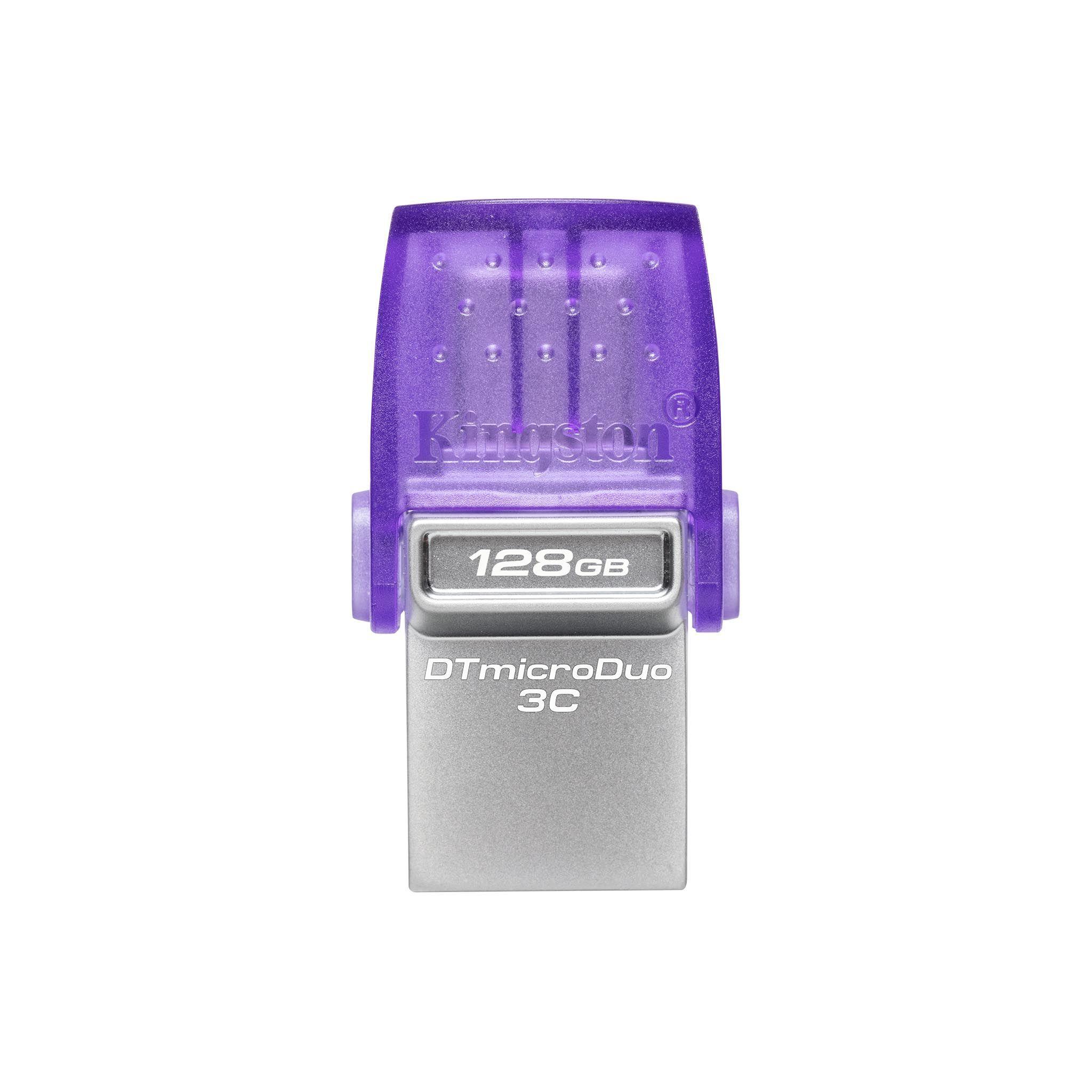 USB Flash-накопитель Kingston DataTraveler microDuo 3C G3 128GB (DTDUO3CG3/128GB)