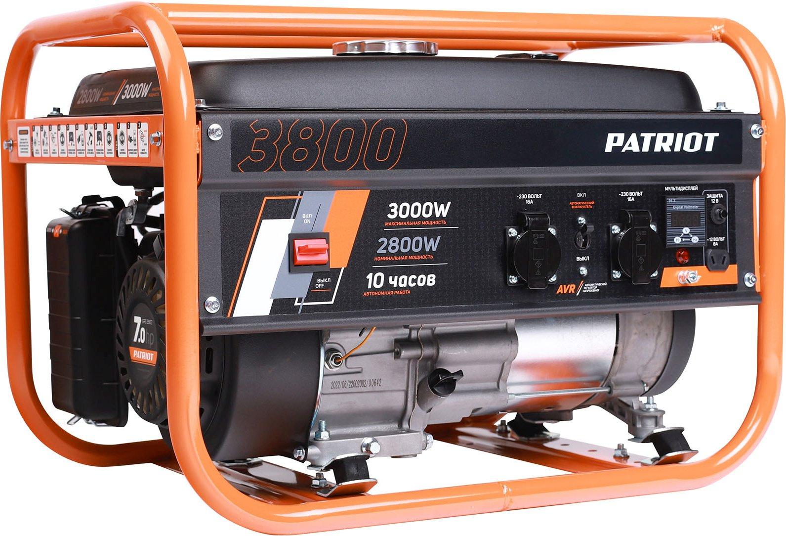 Генератор Patriot GRS 3800 (476102255)